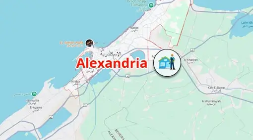 Alexandria map thumb